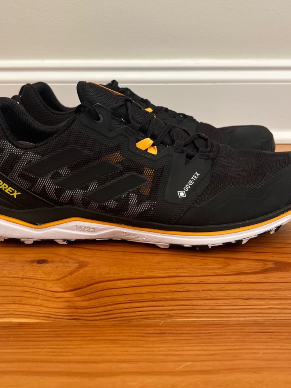 Adidas Terrex Agravic Trail Running Shoes Mens 13 Black Mesh Athletic Sneakers